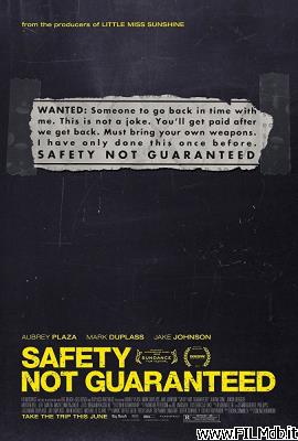 Affiche de film Safety Not Guaranteed