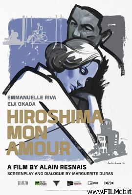 Affiche de film Hiroshima, mon amour
