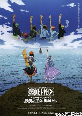 Cartel de la pelicula One Piece: La saga de Arabasta - Los piratas y la princesa del desierto