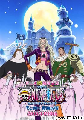 Cartel de la pelicula One Piece: Episodio de Chopper + El milagro del cerezo en invierno
