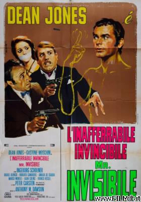 Locandina del film L'inafferrabile invincibile Mr. Invisibile