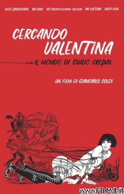 Affiche de film Cercando Valentina - Il mondo di Guido Crepax