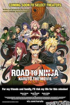 Cartel de la pelicula road to ninja: naruto the movie