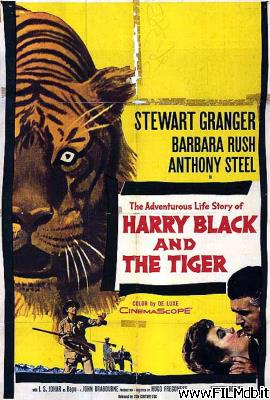 Cartel de la pelicula Harry Black y el tigre
