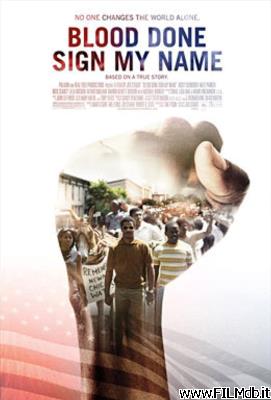 Affiche de film Blood Done Sign My Name