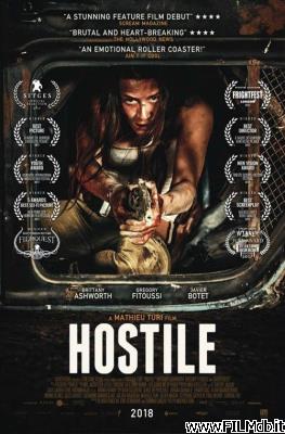 Affiche de film hostile