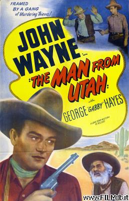 Affiche de film L'homme de l'Utah