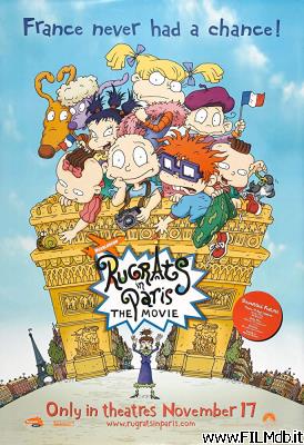 Poster of movie rugrats in paris: the movie