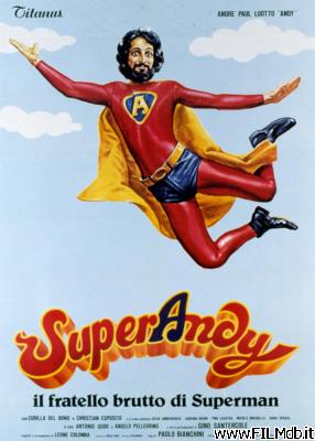 Cartel de la pelicula SuperAndy, Il fratello brutto di Superman