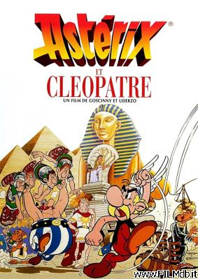 Affiche de film astérix et cleopatre