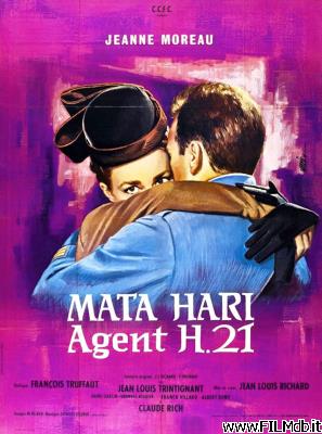 Locandina del film Mata-Hari, agente segreto H21