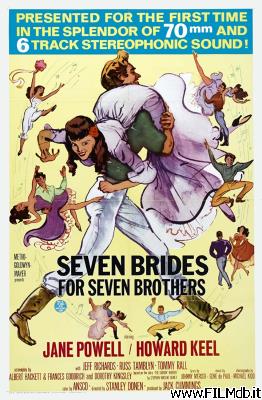 poster Locandina del film 7 spose per 7 fratelli