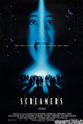 Cartel de la pelicula Asesinos cibernéticos (Screamers)