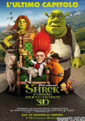 Poster of movie shrek forever after