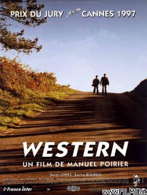 Cartel de la pelicula western