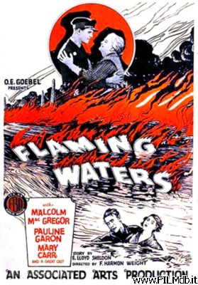 poster Cartel de la pelicula Flaming Waters
