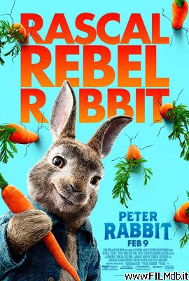 Affiche de film Peter Rabbit