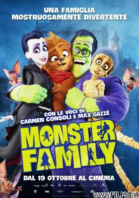 Poster of movie monster family