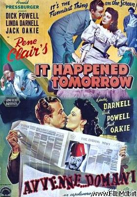 Poster of movie It Happened Tomorrow