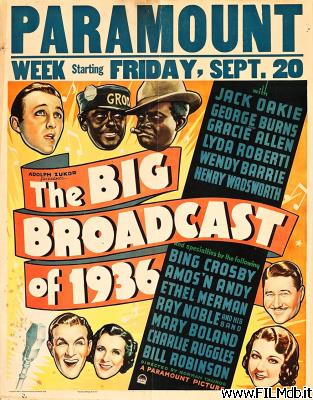 Locandina del film The Big Broadcast of 1936