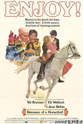 Affiche de film Le Roman d'un voleur de chevaux