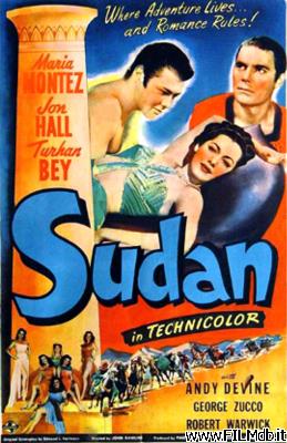 Affiche de film La schiava del Sudan