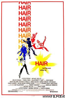 Poster of movie hair