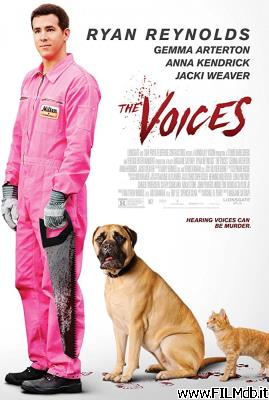 Affiche de film the voices