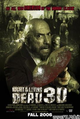 Affiche de film night of the living dead 3d