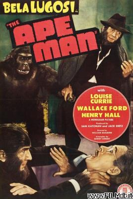 Affiche de film L'uomo scimmia