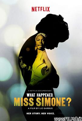 Poster of movie what happened, miss simone?