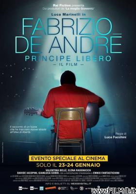Affiche de film Fabrizio De André - Principe libero