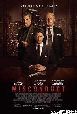 Poster of movie misconduct