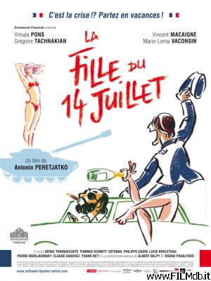 Poster of movie La Fille du 14 juillet