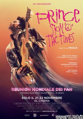 Locandina del film prince - sign o' the times