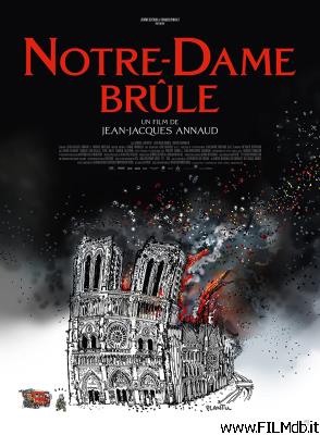Locandina del film Notre Dame in fiamme