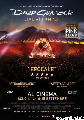 Cartel de la pelicula David Gilmour: Live at Pompeii