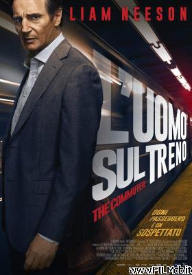 Locandina del film l'uomo sul treno - the commuter