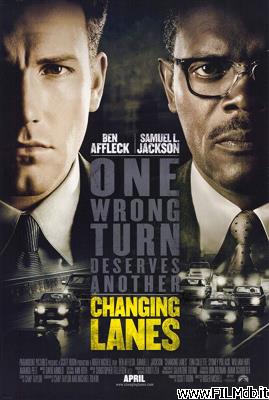 Poster of movie changing lanes