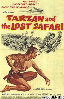 Locandina del film Tarzan e il safari perduto