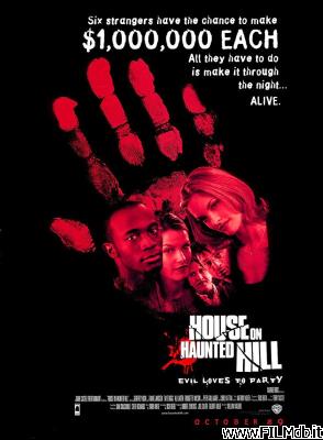 Poster of movie house on haunted hill