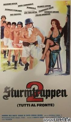 Affiche de film sturmtruppen 2 - tutti al fronte