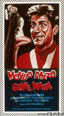 Locandina del film Mondo pazzo... gente matta!