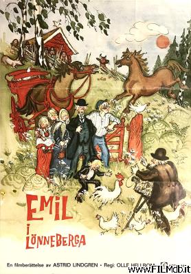Affiche de film Emil i Lönneberga