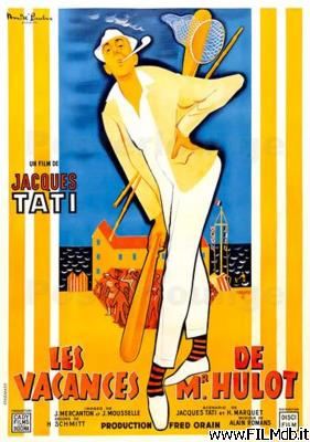 Affiche de film Les Vacances de Monsieur Hulot