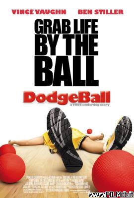 Cartel de la pelicula dodgeball: a true underdog story