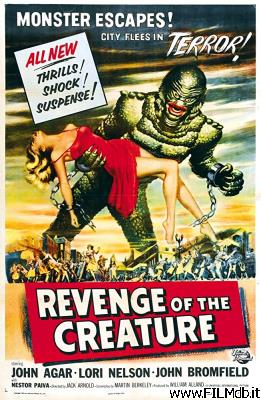 Poster of movie revenge of the creature