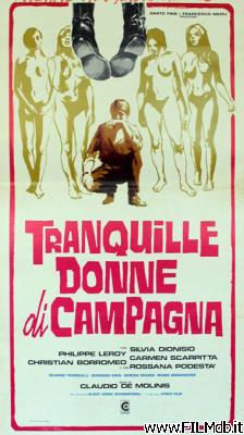 Locandina del film Tranquille donne di campagna