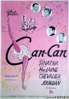 Affiche de film Can-Can