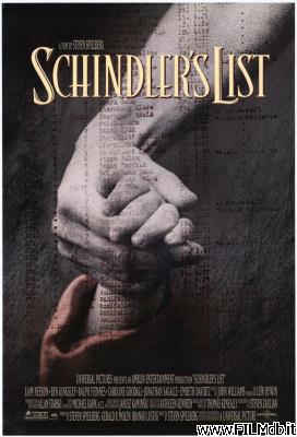 Cartel de la pelicula schindler's list